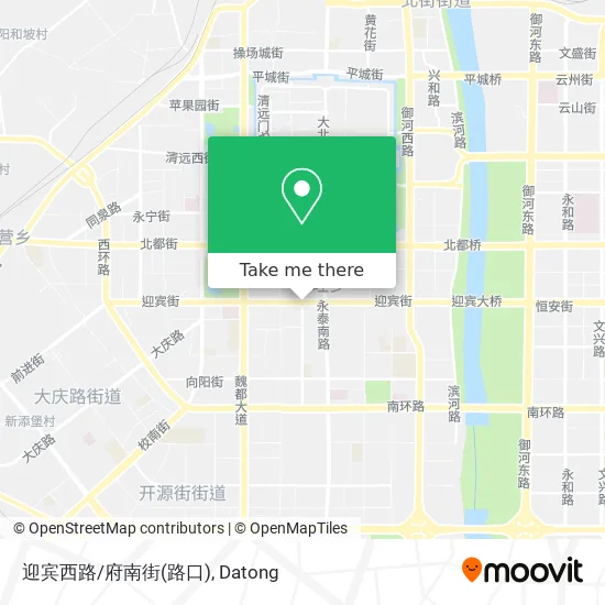 迎宾西路/府南街(路口) map