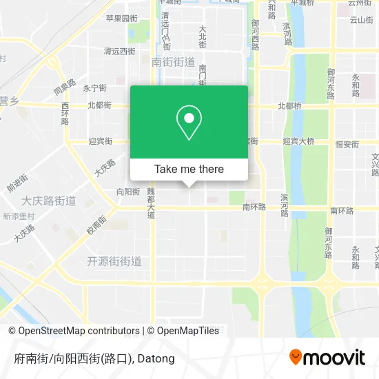 府南街/向阳西街(路口) map
