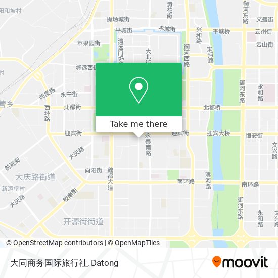大同商务国际旅行社 map