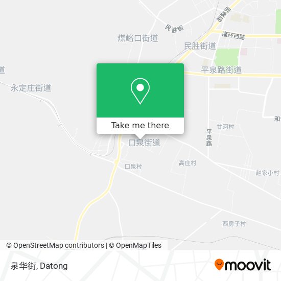 泉华街 map