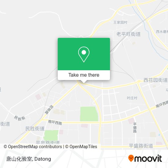 唐山化验室 map