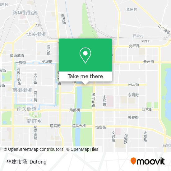 华建市场 map