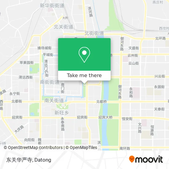 东关华严寺 map