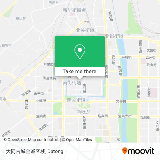 大同古城金诚客栈 map