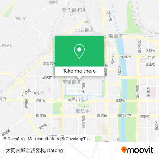大同古城金诚客栈 map