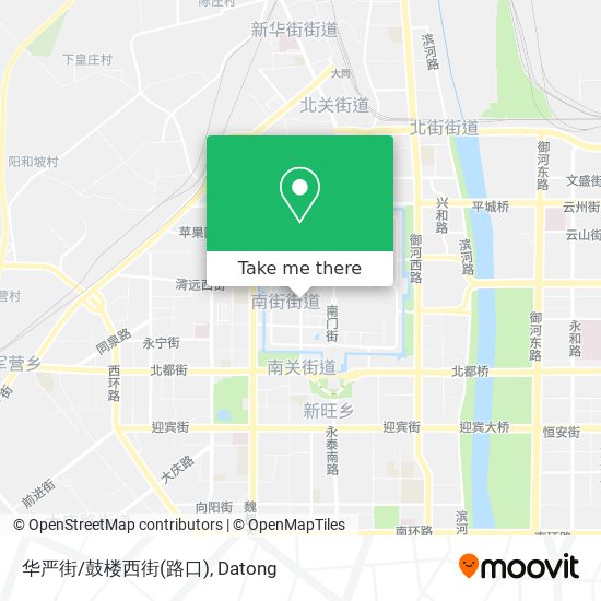 华严街/鼓楼西街(路口) map