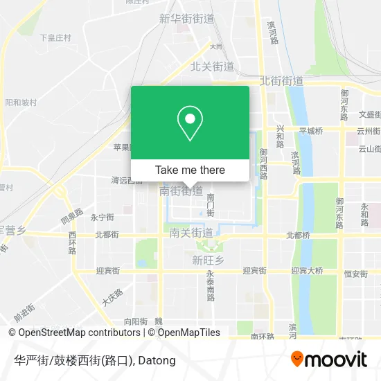 华严街/鼓楼西街(路口) map