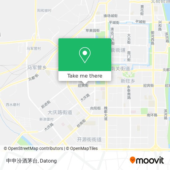 申申汾酒茅台 map
