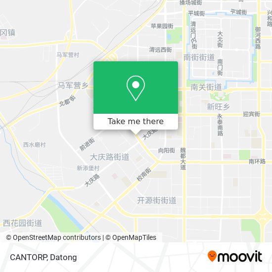CANTORP map