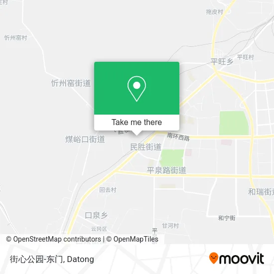 街心公园-东门 map