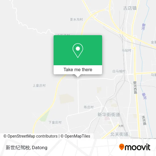 新世纪驾校 map