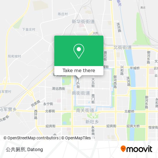公共厕所 map