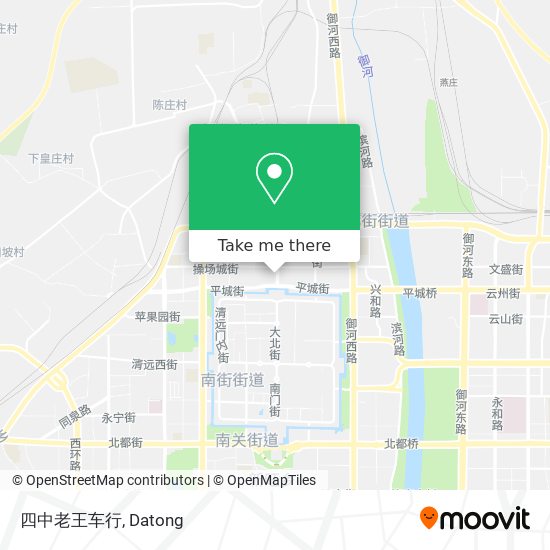 四中老王车行 map