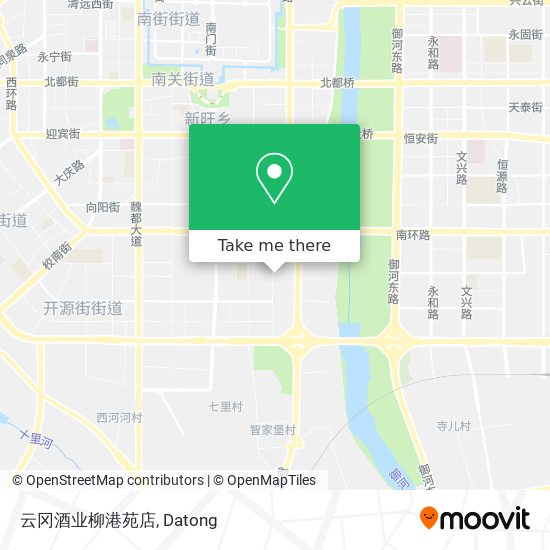 云冈酒业柳港苑店 map
