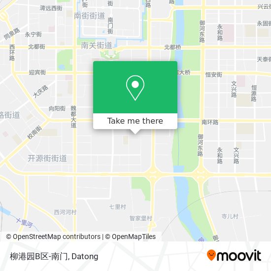 柳港园B区-南门 map