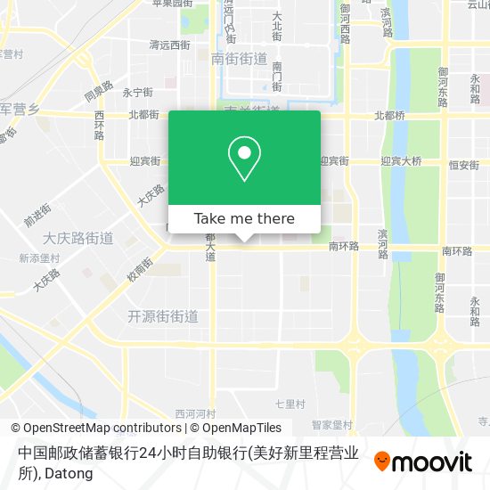 中国邮政储蓄银行24小时自助银行(美好新里程营业所) map