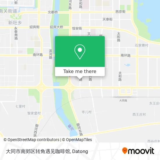 大同市南郊区转角遇见咖啡馆 map
