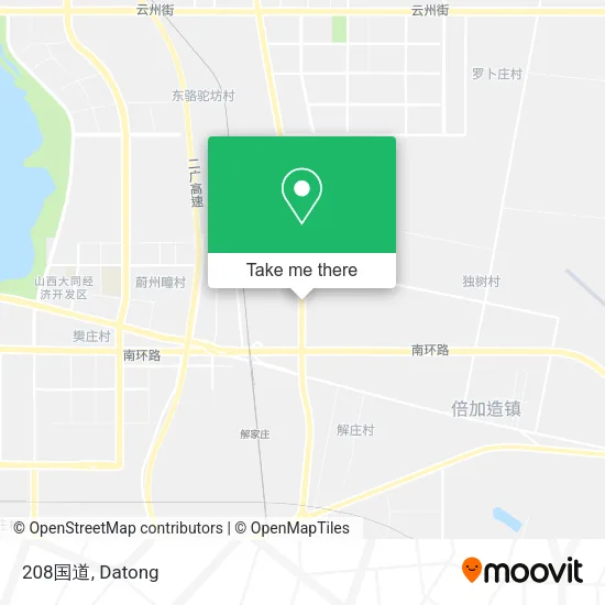 208国道 map