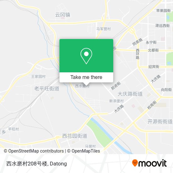 西水磨村208号楼 map