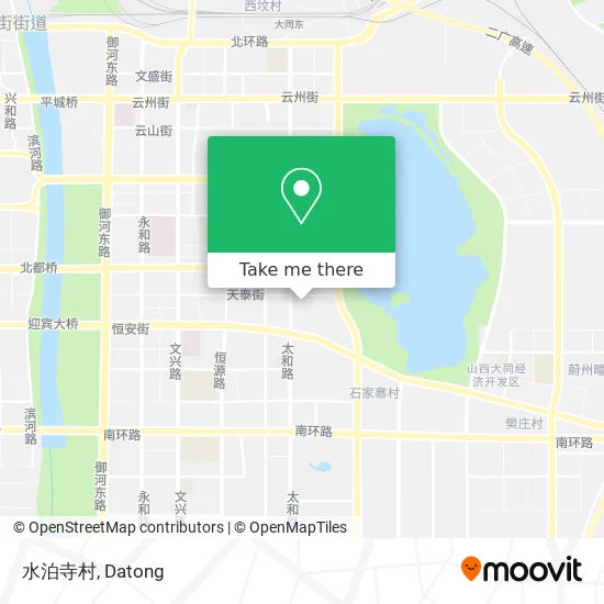 水泊寺村 map