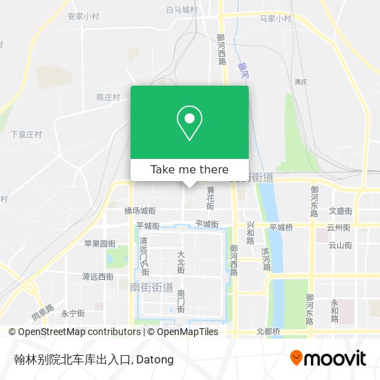 翰林别院北车库出入口 map