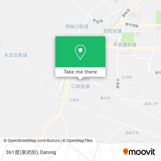 361度(泉武街) map