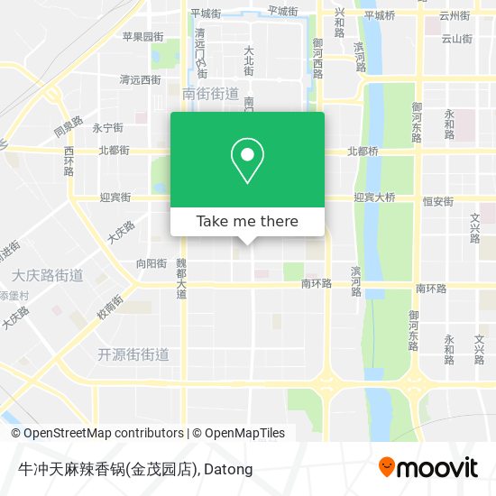 牛冲天麻辣香锅(金茂园店) map