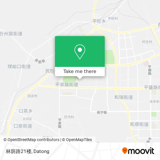 林荫路21楼 map