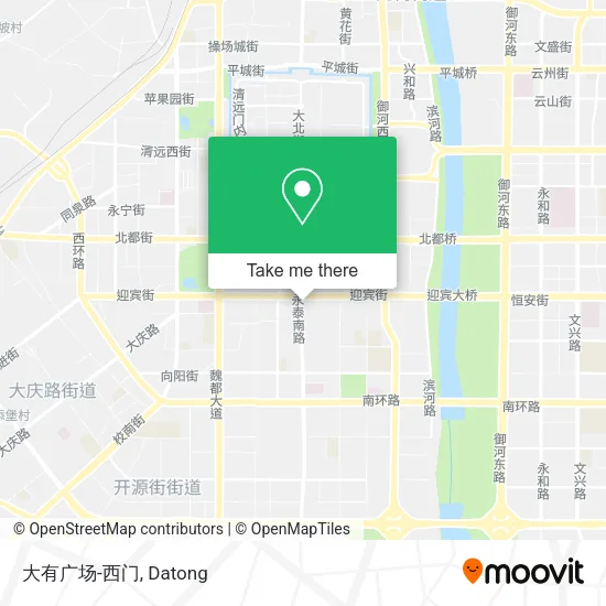 大有广场-西门 map