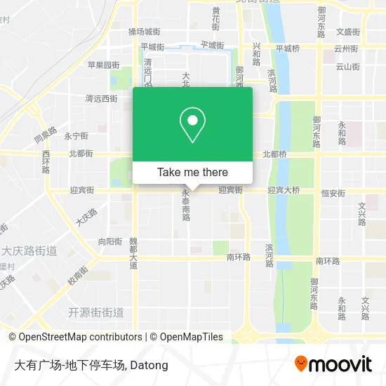 大有广场-地下停车场 map