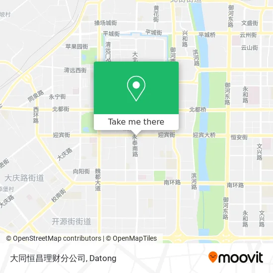 大同恒昌理财分公司 map