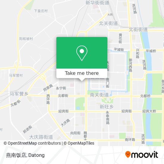 燕南饭店 map