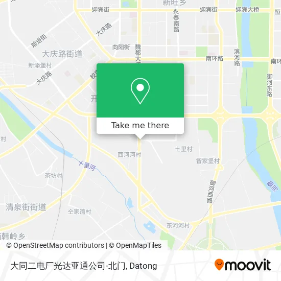 大同二电厂光达亚通公司-北门 map