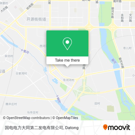 国电电力大同第二发电有限公司 map