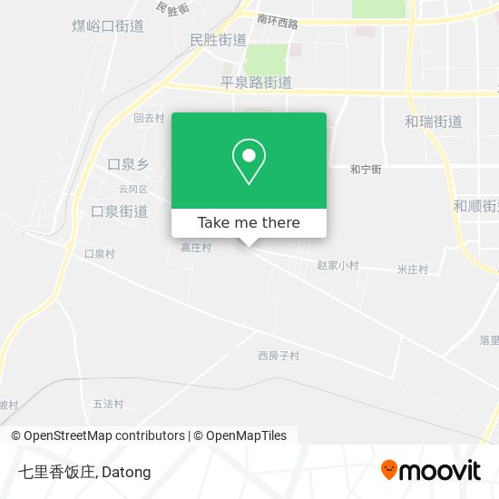 七里香饭庄 map