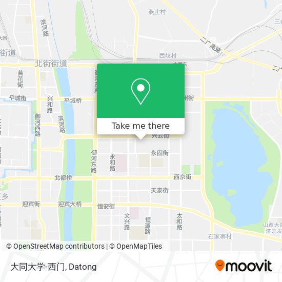 大同大学-西门 map
