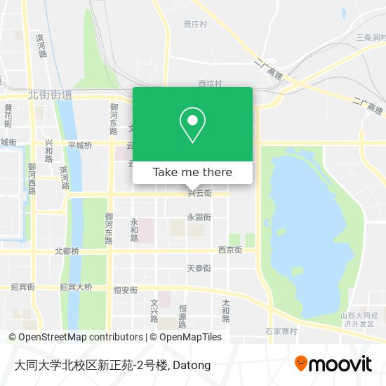 大同大学北校区新正苑-2号楼 map