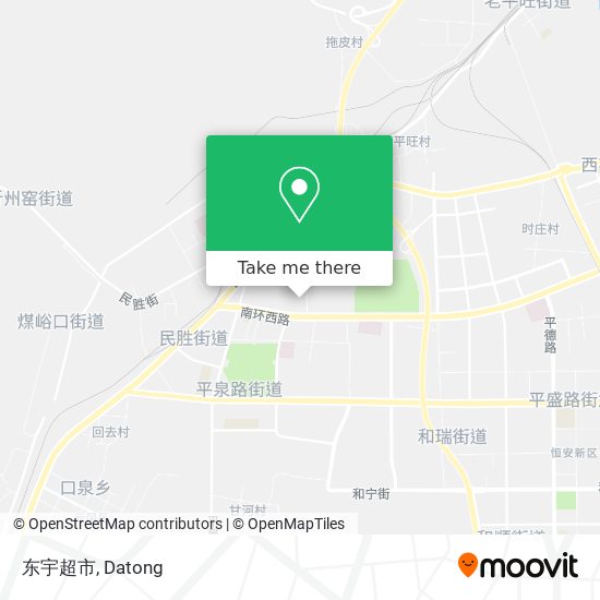 东宇超市 map