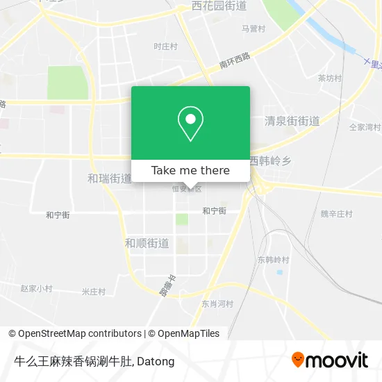 牛么王麻辣香锅涮牛肚 map