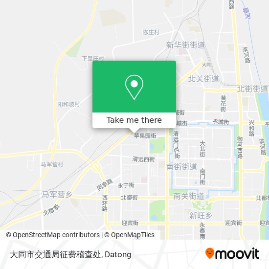大同市交通局征费稽查处 map