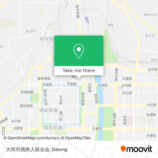 大同市残疾人联合会 map