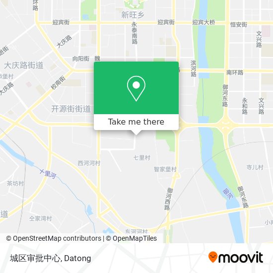 城区审批中心 map