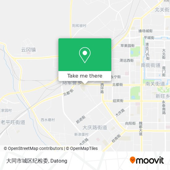 大同市城区纪检委 map