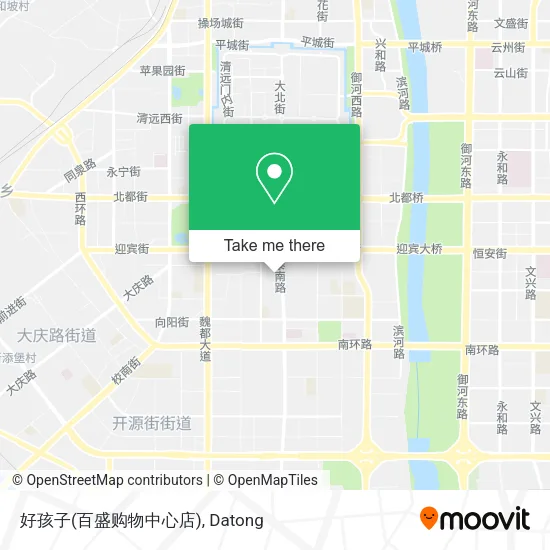 好孩子(百盛购物中心店) map