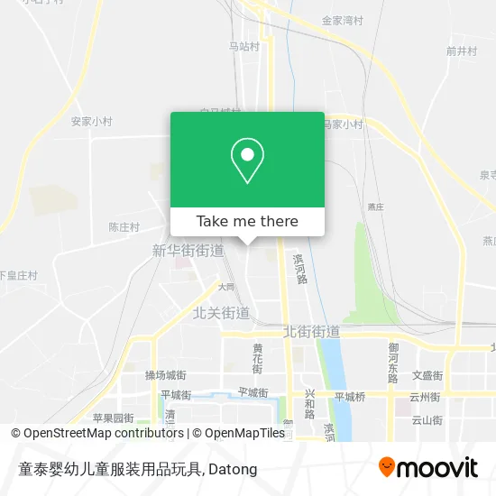 童泰婴幼儿童服装用品玩具 map