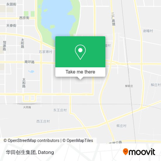 华田创生集团 map