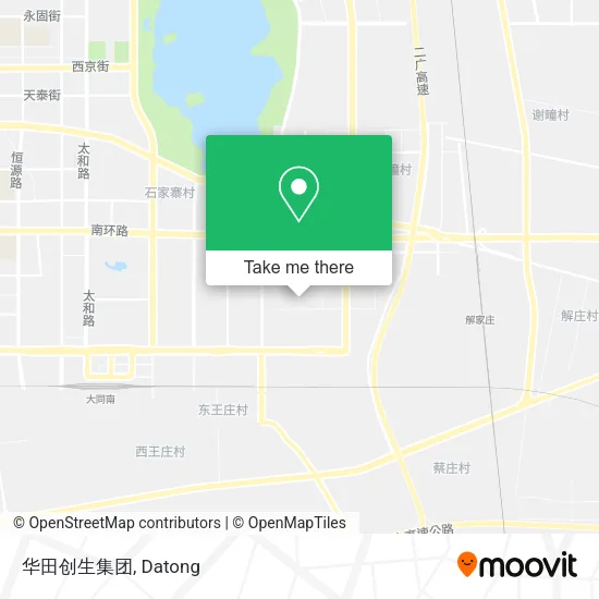 华田创生集团 map