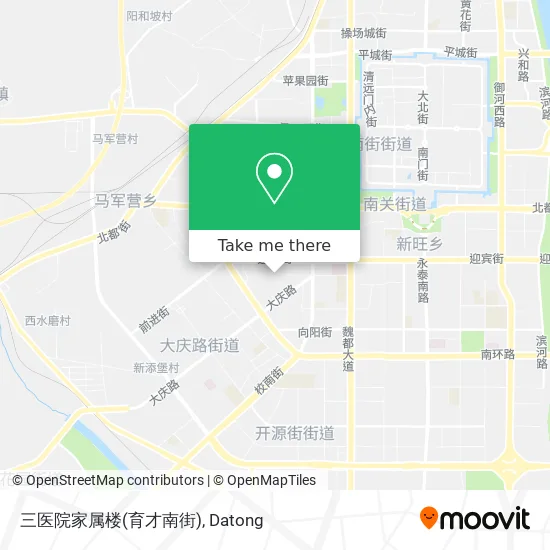 三医院家属楼(育才南街) map