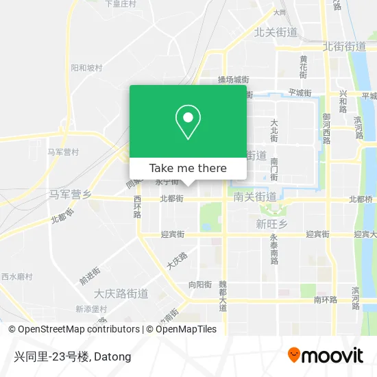 兴同里-23号楼 map