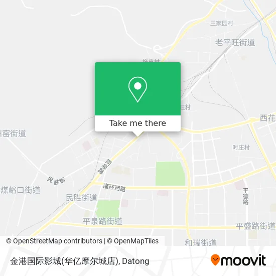 金港国际影城(华亿摩尔城店) map